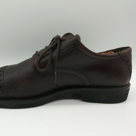Ecco Brown Brogue Cap Toe Derby US 11-11.5 Eur 45 main image 5